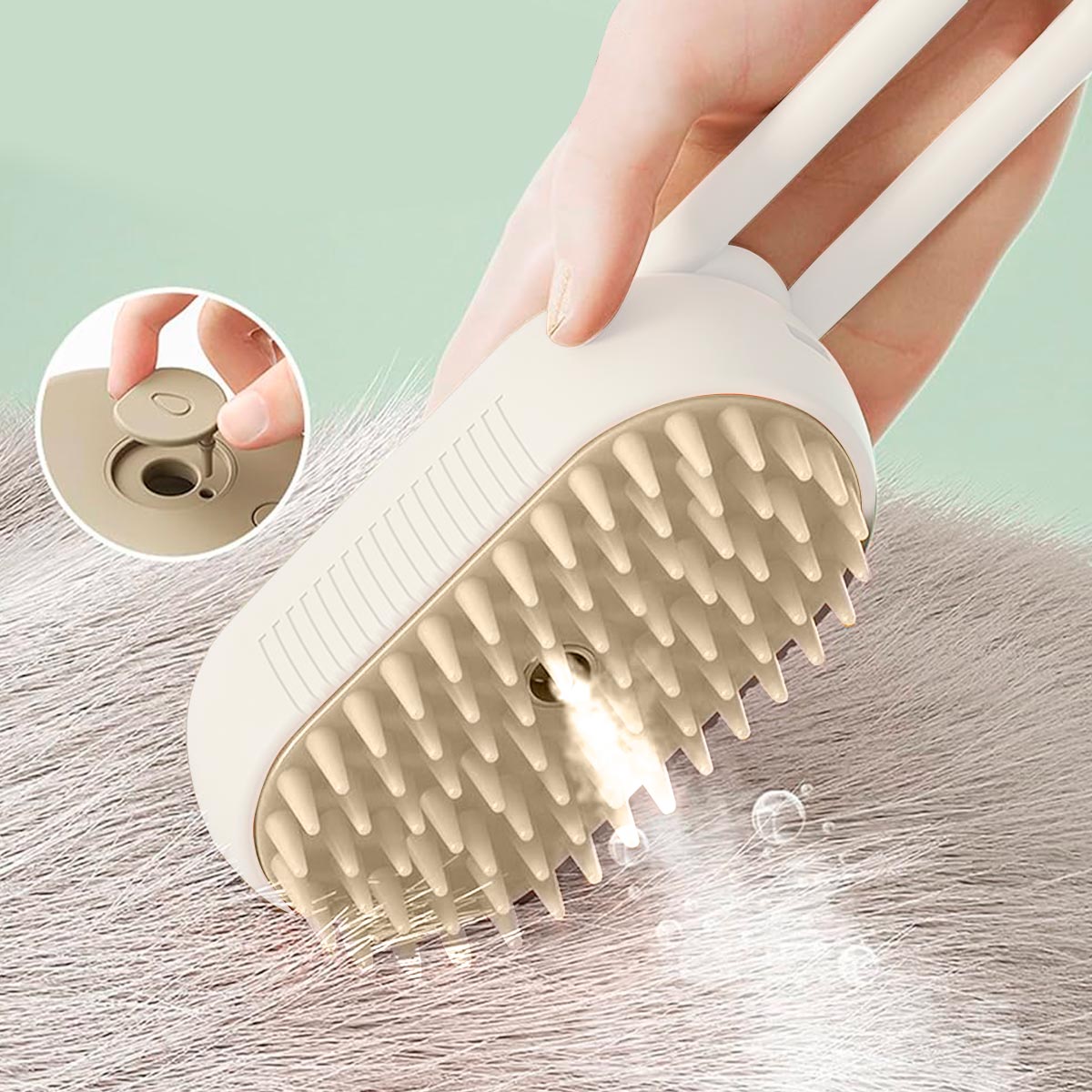 Cepillo Vaporizador Antipelo con Tecnología Avanzada ofi